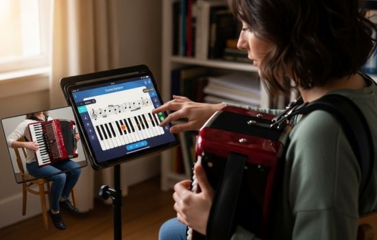 Learn Accordion Easily with This New App